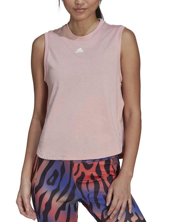 'ADIDAS Aeroready Made For Training Sport Tank Pink