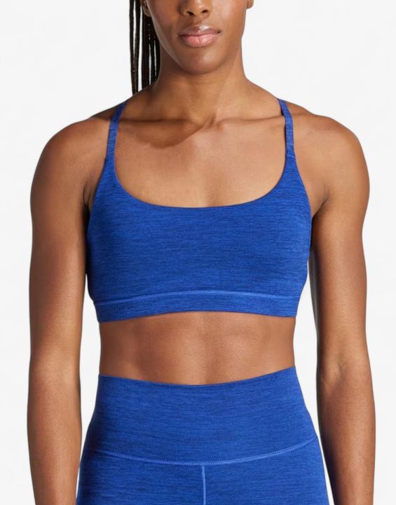 'ADIDAS All Me Light Support Bra Blue 'ADIDAS All Me Light Support Bra Blue