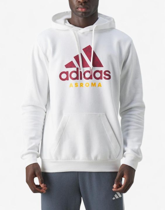 'ADIDAS As Roma Dna Hoodie White 'ADIDAS As Roma Dna Hoodie White