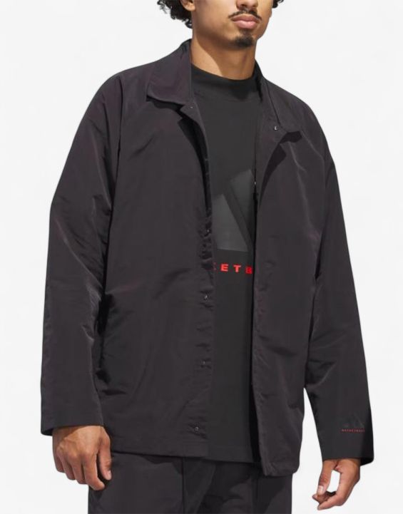 'ADIDAS Basketball Coach Jacket Black