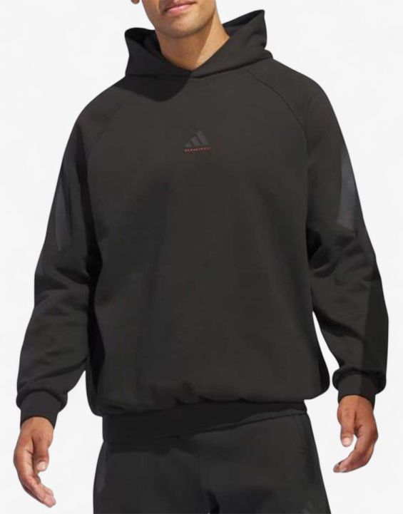 'ADIDAS Basketball Spacer Hoodie Black 'ADIDAS Basketball Spacer Hoodie Black