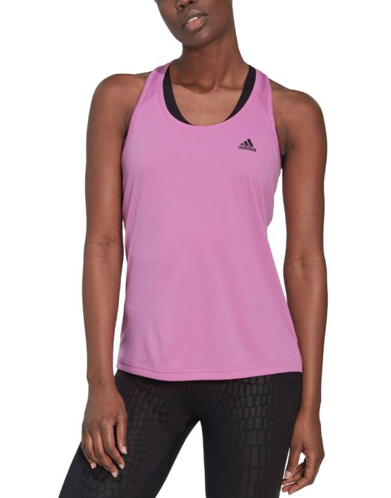 'ADIDAS Designed To Move 3-Stripes Sport Tank Top Purple
