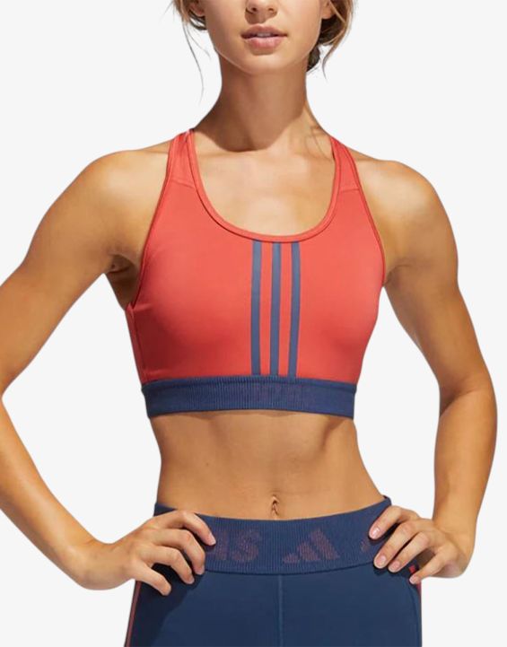 'ADIDAS Don't Rest 3-Stripes Bra Red