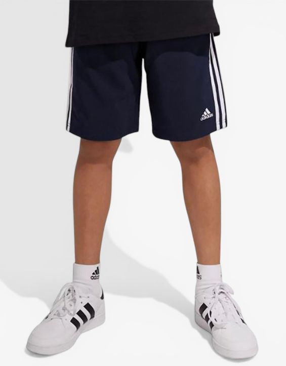 'ADIDAS Essentials 3-Stripes Woven Shorts Navy