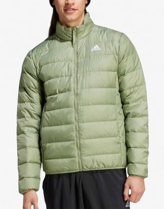 'ADIDAS Essentials Light Down Jacket Green 'ADIDAS Essentials Light Down Jacket Green