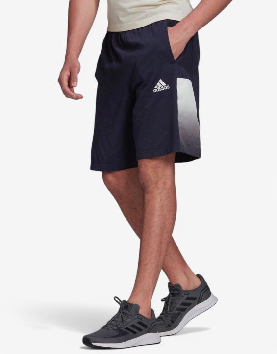 'ADIDAS Essentials Summer Pack Lightweight French Terry Shorts Navy