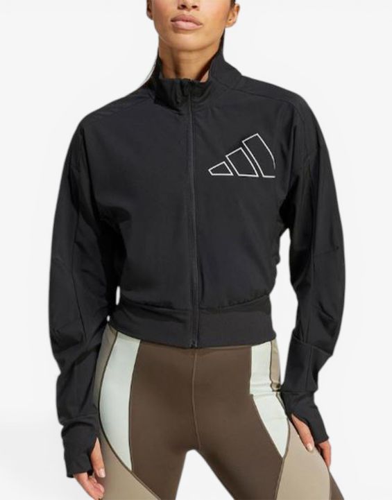 'ADIDAS Full-Zip Training Jacket Black