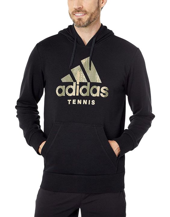 'ADIDAS Graphic Tennis Hoodie Black
