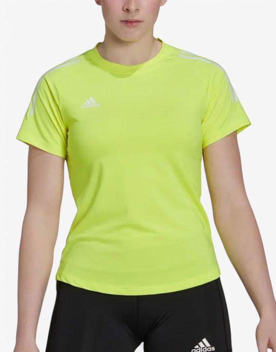 'ADIDAS Hilo Volleyball Jersey Tee Yellow 'ADIDAS Hilo Volleyball Jersey Tee Yellow