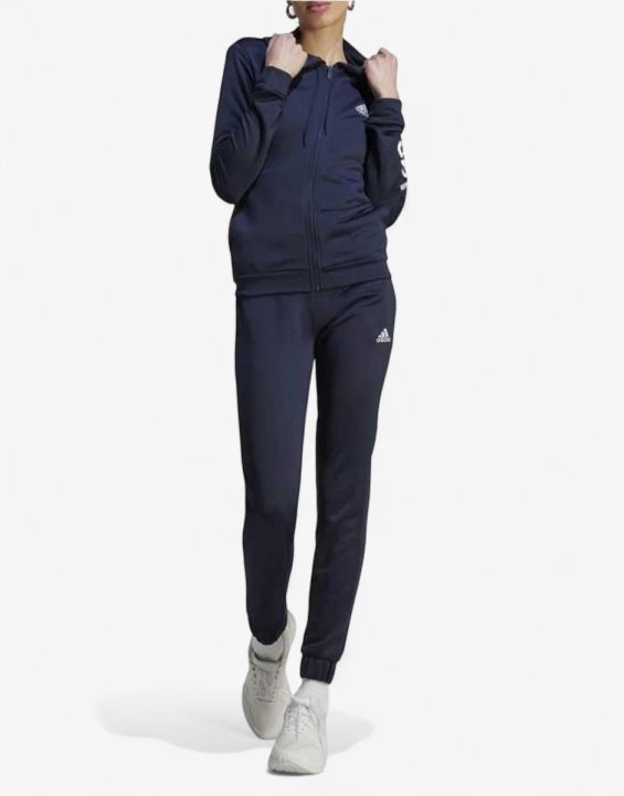 'ADIDAS Linear Logo Tracksuit Navy 'ADIDAS Linear Logo Tracksuit Navy