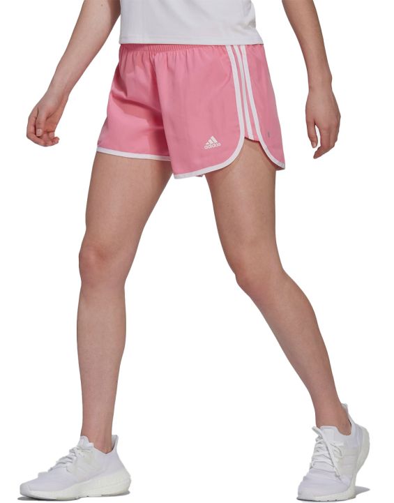 'ADIDAS Marathon 20 Shorts Pink/White
