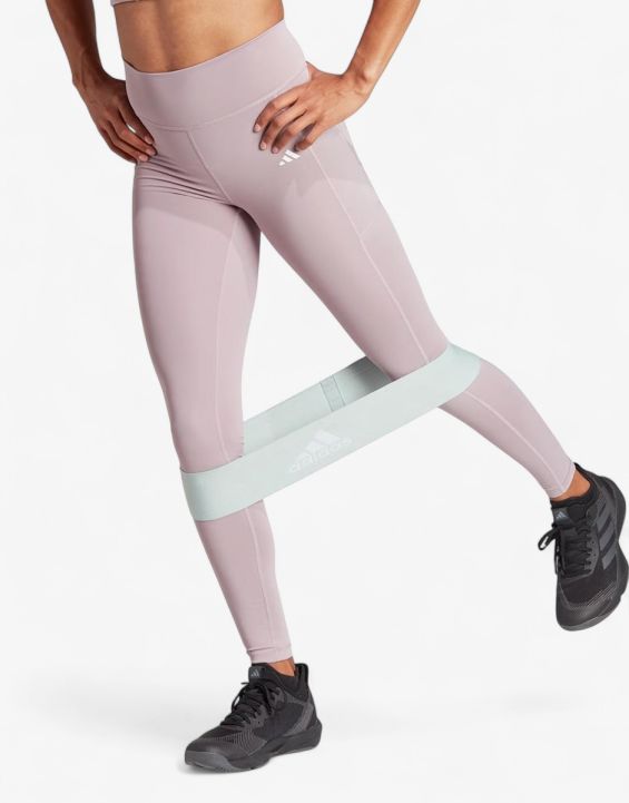 'ADIDAS Optime Stash High-Waist Leggings Purple 'ADIDAS Optime Stash High-Waist Leggings Purple