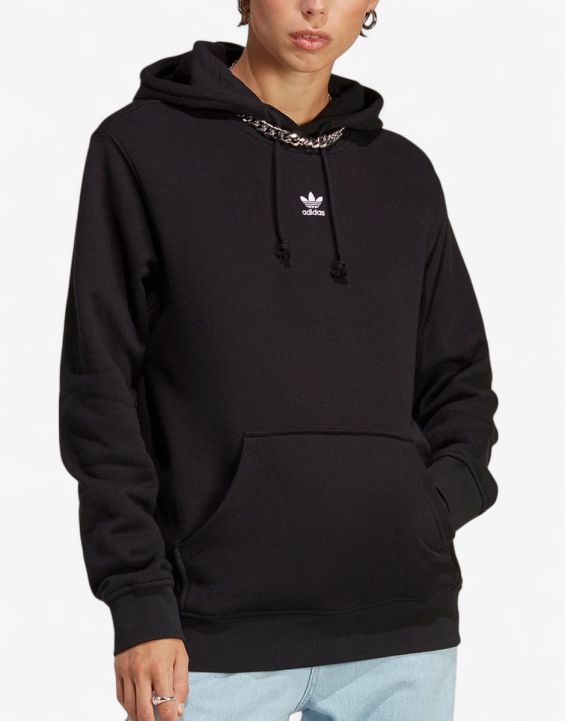 'ADIDAS Originals Adicolor Essentials Regular Hoodie Black 'ADIDAS Originals Adicolor Essentials Regular Hoodie Black