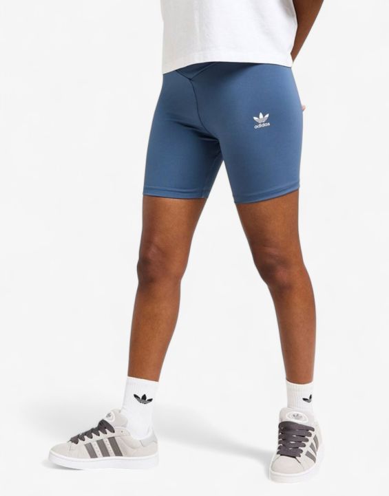 'ADIDAS Originals Cross-Waist Biker Shorts Blue