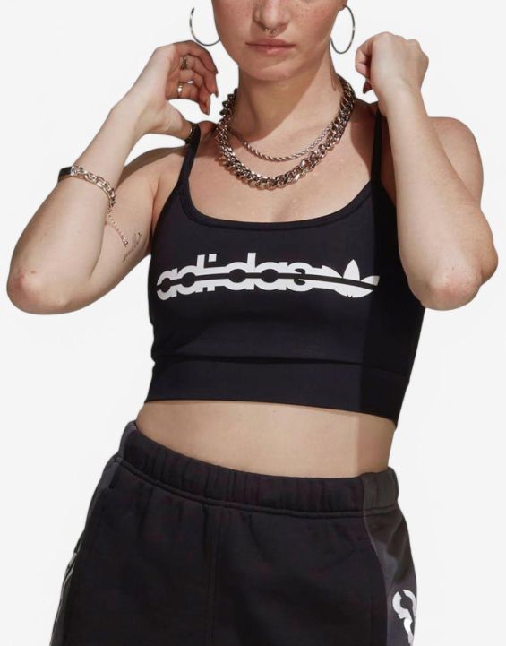 'ADIDAS Originals Elastic Bra Top Black