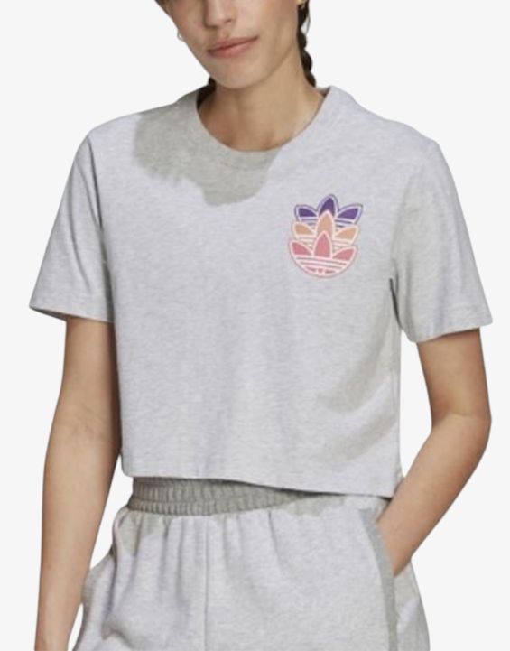 'ADIDAS Originals Logo Play Tee Grey