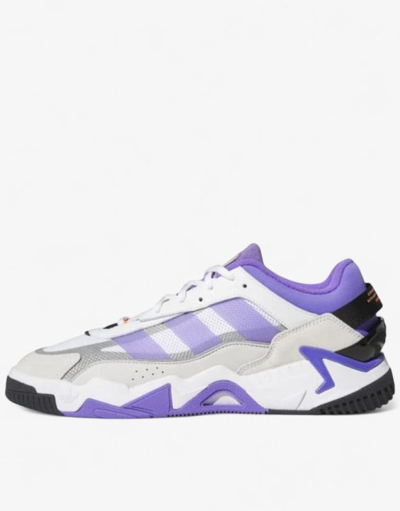 'ADIDAS Originals Niteball 2.0 Shoes White/Purple