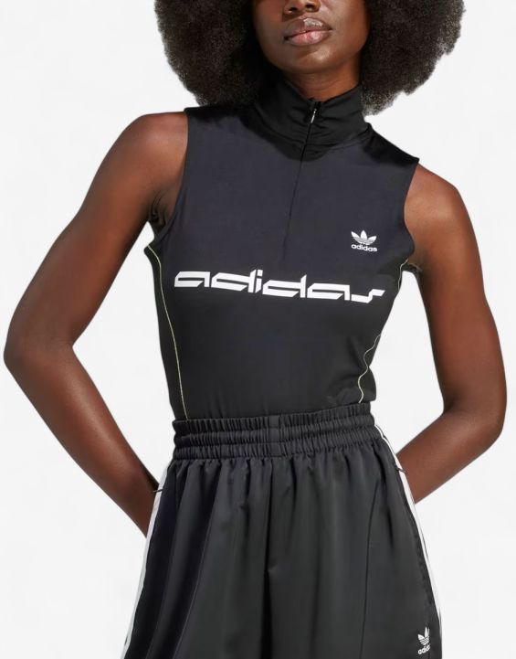 'ADIDAS Originals Sleeveless Bodysuit Black 'ADIDAS Originals Sleeveless Bodysuit Black