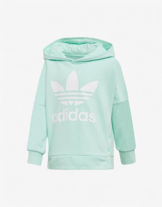 'ADIDAS Originals Snap Hoodie Green