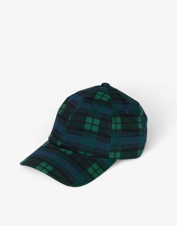 'ADIDAS Originals Tartan Basketball Cap Blue/Green