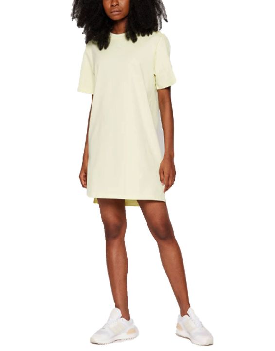 'ADIDAS Originals Tennis Luxe Tee Dress Yellow