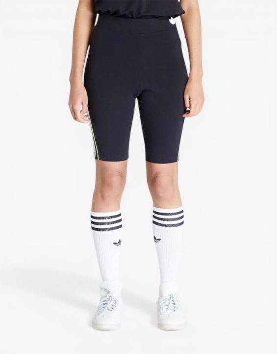 'ADIDAS Short Piping High-Waist Tights Black