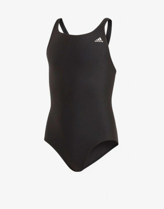 'ADIDAS Solid Fitness Swimsuit Black