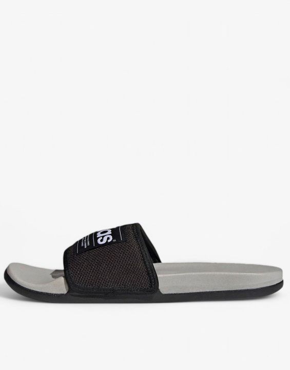 'ADIDAS Sportswear Adilette Comfort Slides Black/Grey 'ADIDAS Sportswear Adilette Comfort Slides Black/Grey