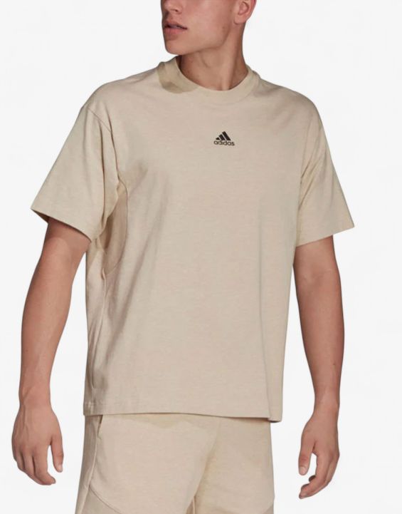 'ADIDAS Sportswear Botanically Dyed Tee Beige 'ADIDAS Sportswear Botanically Dyed Tee Beige