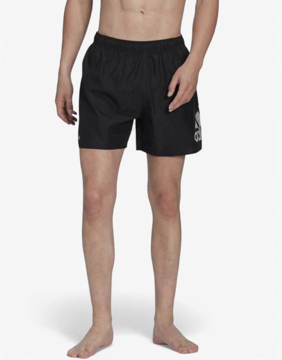 'ADIDAS Sportswear Classics Short Length Swim Shorts Black