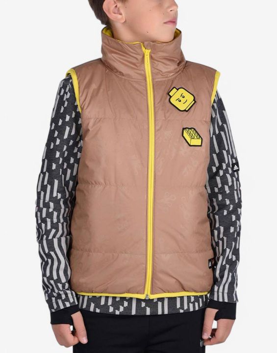 'ADIDAS x Lego Baumhaus Vest Brown/Yellow