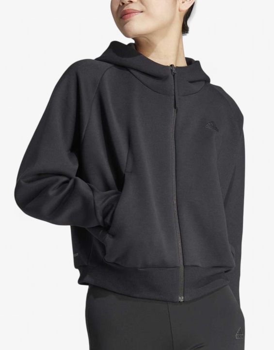 'ADIDAS Sportswear Z.N.E. Full-Zip Aeroready Hoodie Black 'ADIDAS Sportswear Z.N.E. Full-Zip Aeroready Hoodie Black