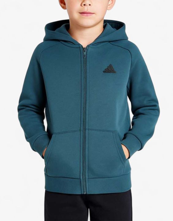 'ADIDAS Sportswear Z.N.E. Full-Zip Hoodie Grey 'ADIDAS Sportswear Z.N.E. Full-Zip Hoodie Grey