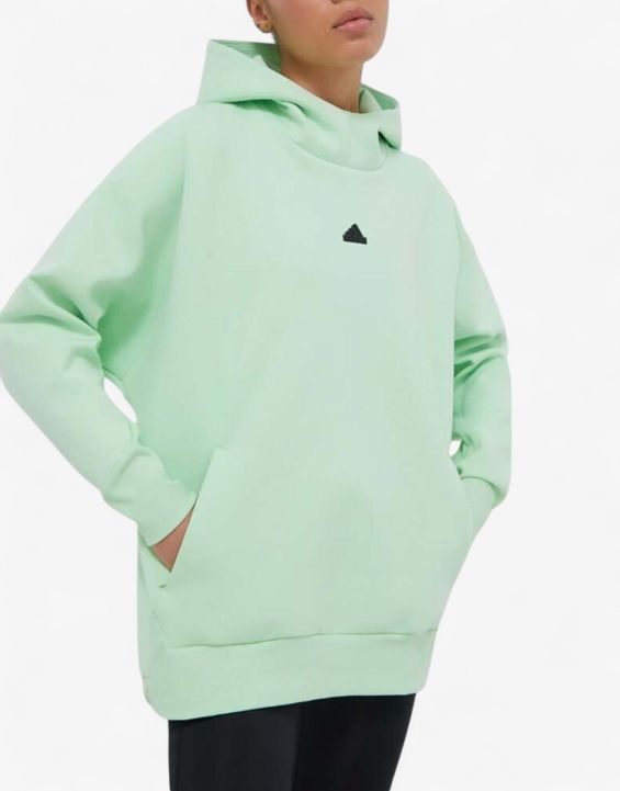 'ADIDAS Sportswear Z.N.E. Over The Head Hoodie Green 'ADIDAS Sportswear Z.N.E. Over The Head Hoodie Green