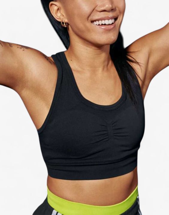 'ADIDAS Studio Bra Black
