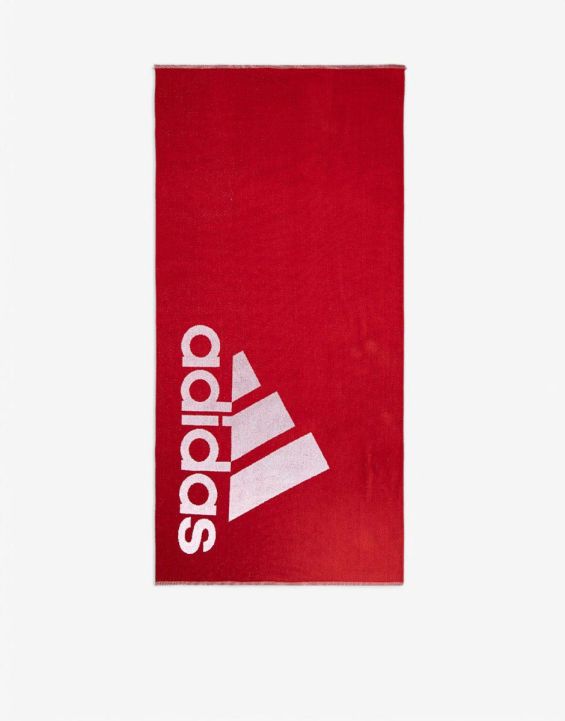 'ADIDAS Swim Towel Large Red/White 'ADIDAS Swim Towel Large Red/White