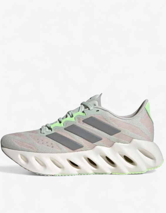'ADIDAS Switch Fwd Running Shoes Linen Green/Silver Metallic