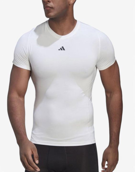 'ADIDAS Techfit Training Tee White