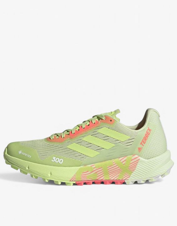 'ADIDAS Terrex Agravic Flow 2 Gore-Tex Trail Running Shoes Lime