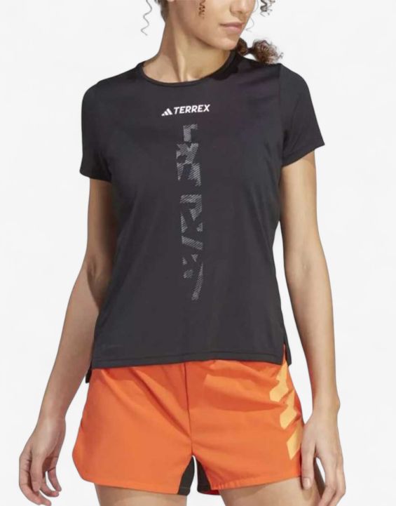 'ADIDAS Terrex Agravic Trail Running Tee Black W 'ADIDAS Terrex Agravic Trail Running Tee Black W