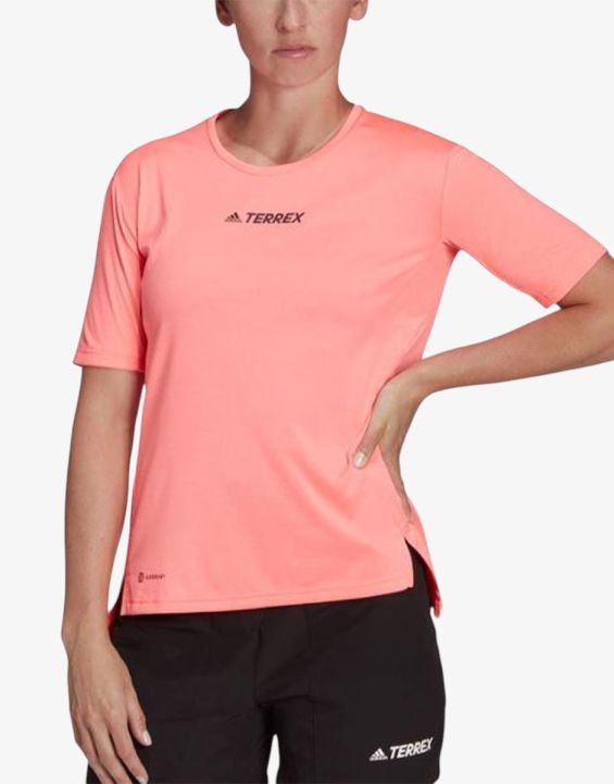 'ADIDAS Terrex Multi Tee Red