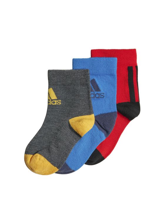 'ADIDAS Training Socks 3-Pairs Multicolor