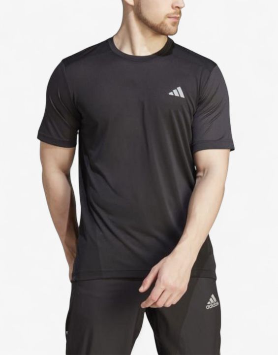 'ADIDAS Ultimate Engineered Knit Tee Black 'ADIDAS Ultimate Engineered Knit Tee Black