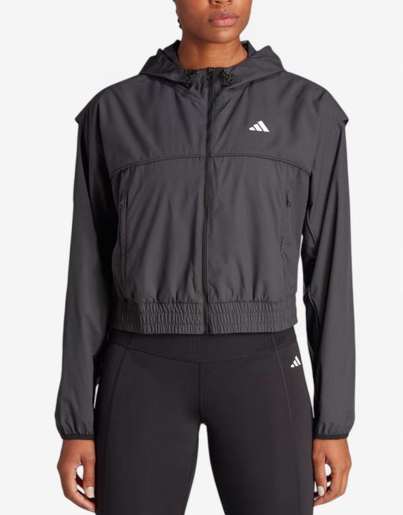 'ADIDAS Wind.Rdy Hyperglam Windbreaker Black 'ADIDAS Wind.Rdy Hyperglam Windbreaker Black