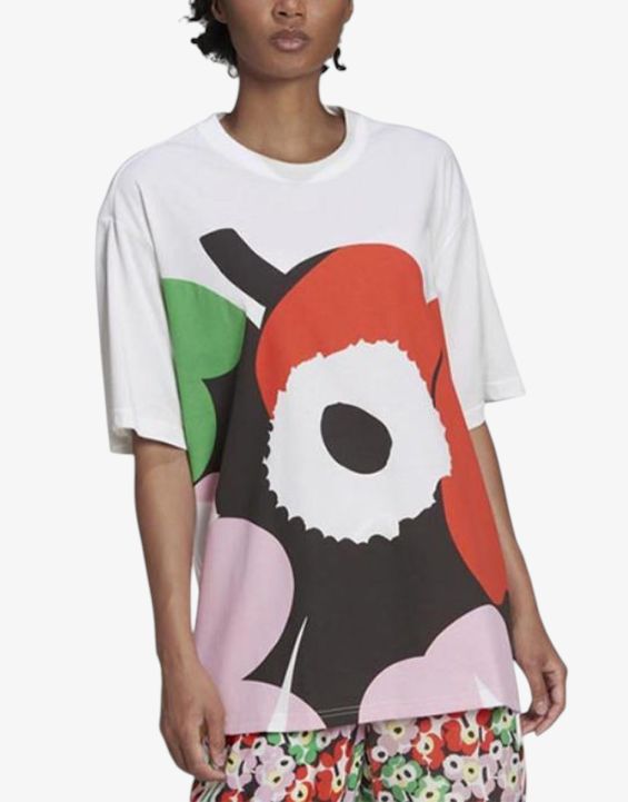 'ADIDAS X Marimekko Graphic W Tee White