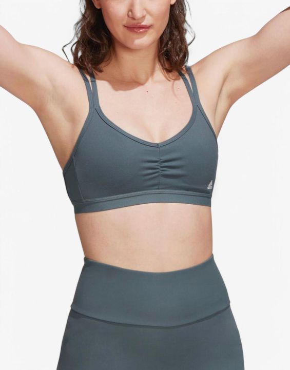 'ADIDAS Yoga Essentials Light-Support Bra Grey