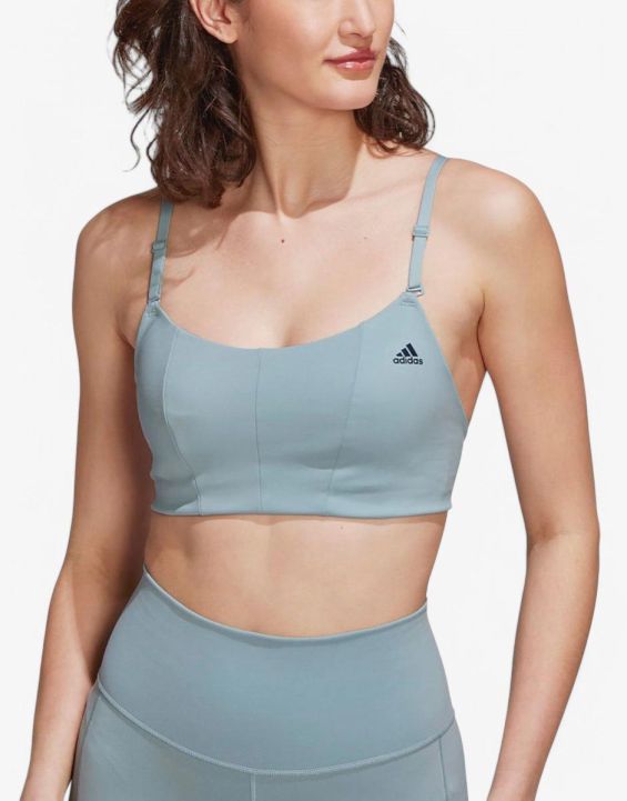 'ADIDAS Yoga Studio Light-Support Bra Grey