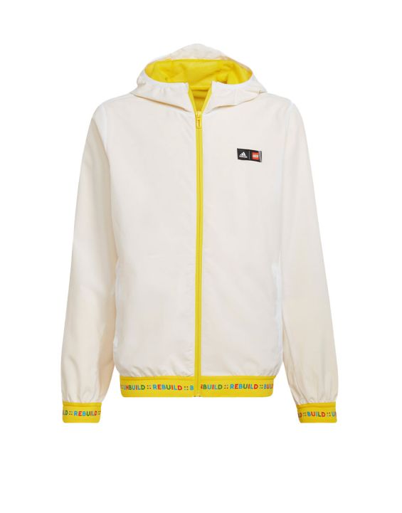 'ADIDAS x Lego Play Windbreaker White/Yellow