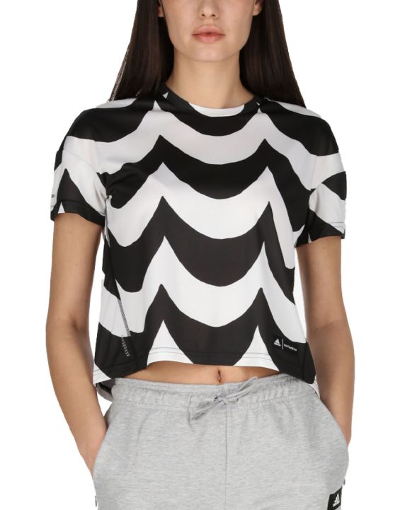 'ADIDAS x Marimekko Fast Tee Black/White