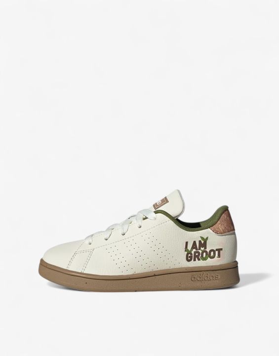 'ADIDAS x Marvel Advantage Shoes Light Beige